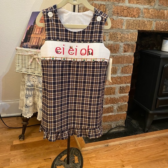 NWT WISH UPON A STAR SMOCKED TODDLER GIRLS DRESS SIZE 3T - Picture 4 of 15